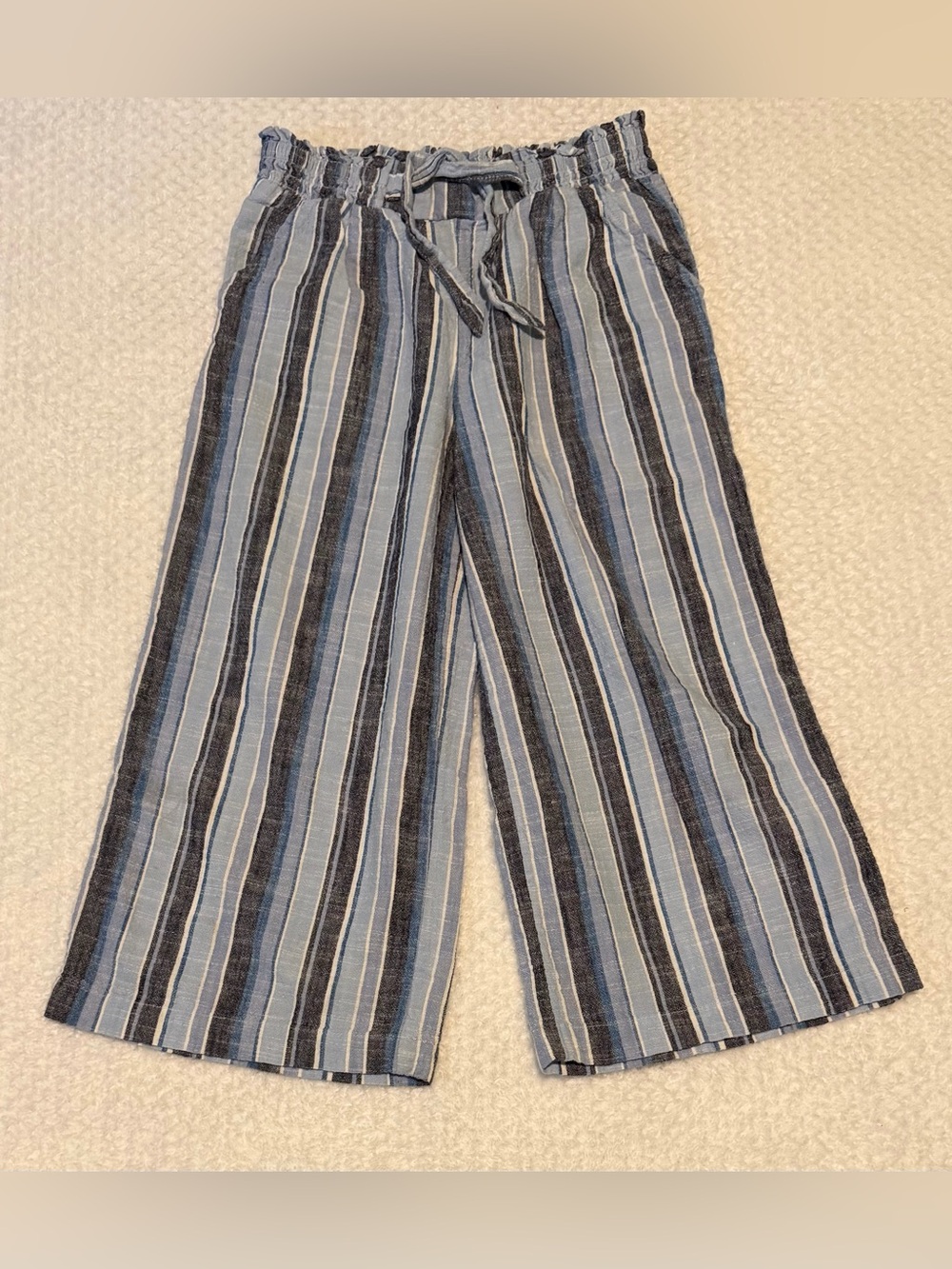 Cotton Culotte Pants